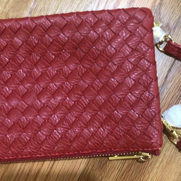 Red crossbody wallet bag - Picture 2 of 6